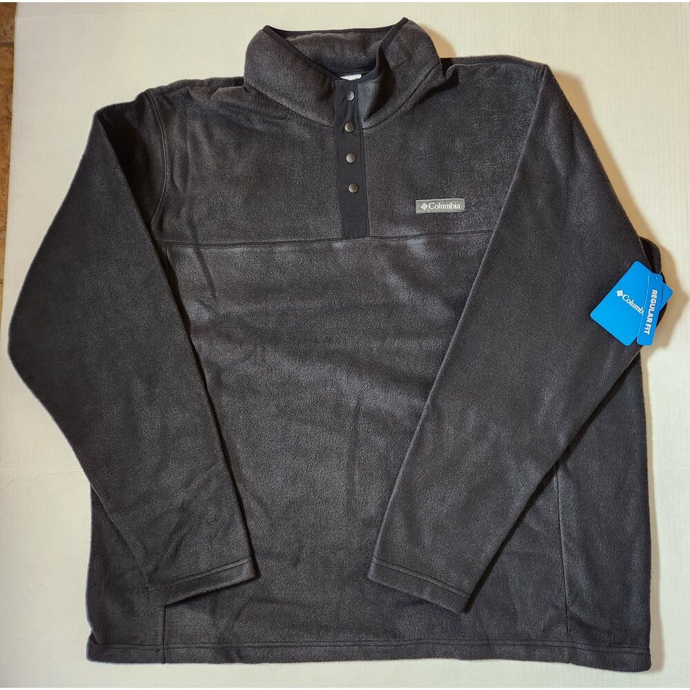 Columbia Steens Mountain Half Snap II Fleece 2X Black